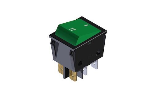 Two deals pole switch